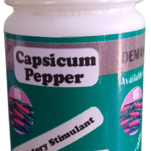 Capisum annuun for good health