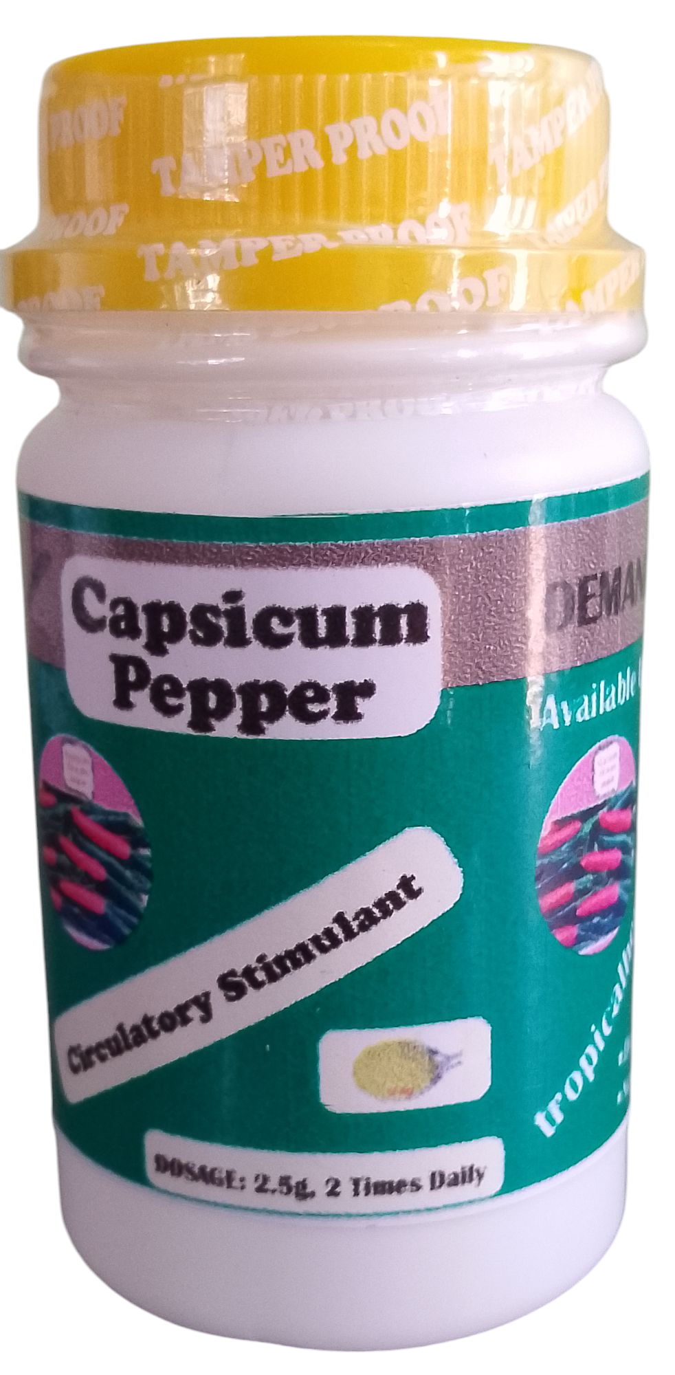 Capisum annuun for good health