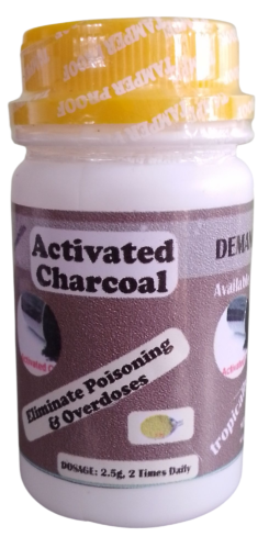 Activated Charcoal for prevention of toxin