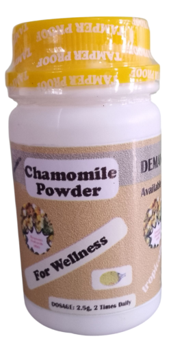 Chamomile powder tea