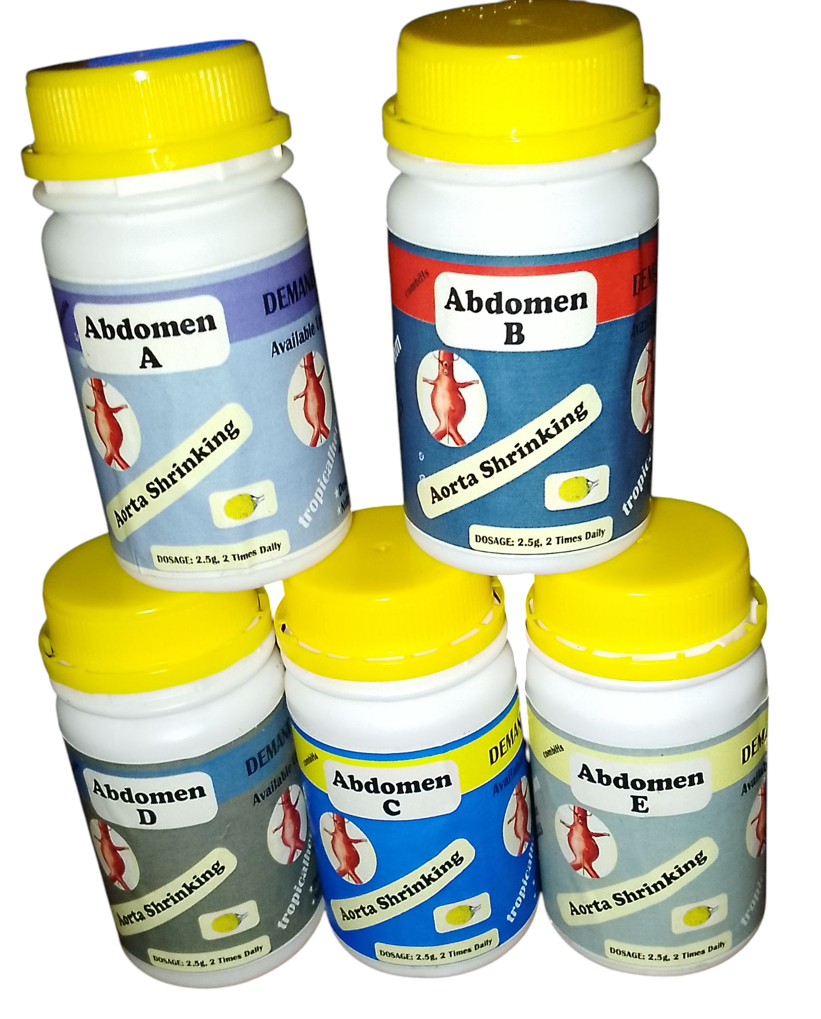 Vitamins Tea for Abdominal Pains