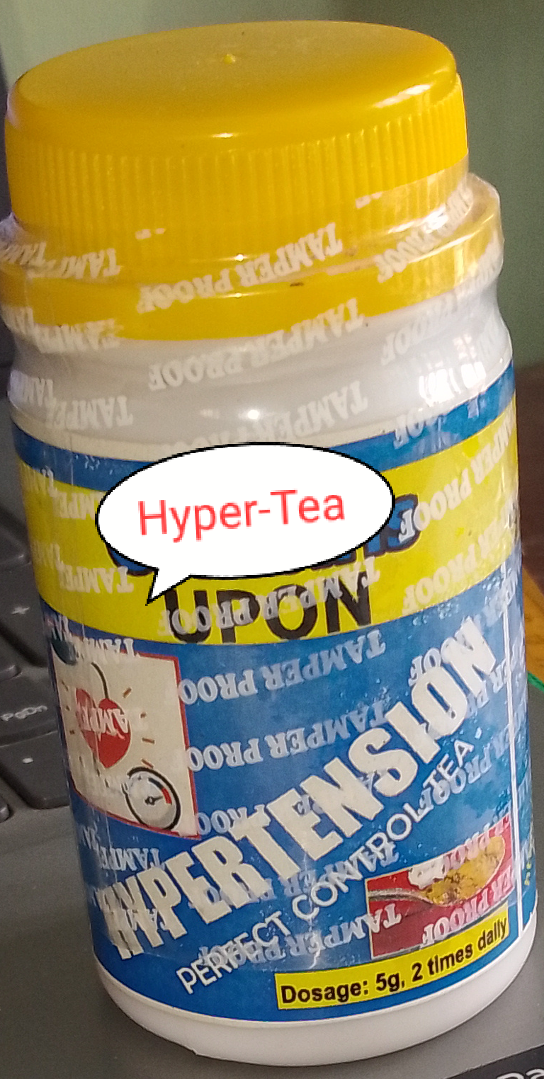 Hyper-Tea is herbs and spices blend for hypertension