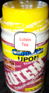 Lutein is herbal tea potent for clear vision