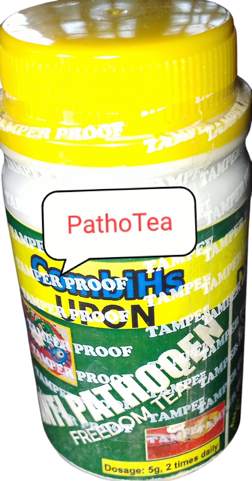 Patho-Tea is blended herbs and spices for elimination of pathogenin the body