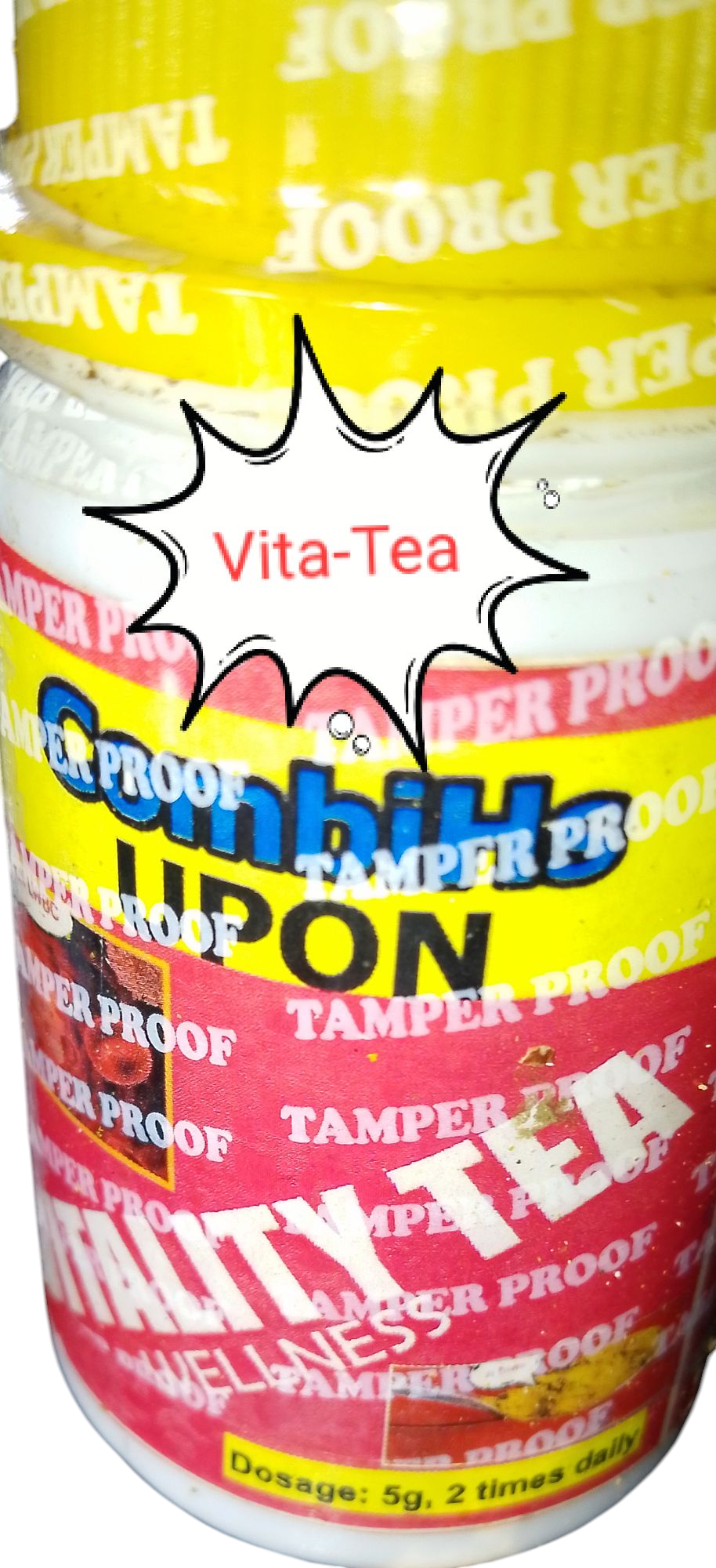 Vita-Tea is herbs and spices blend for retroviral diseases