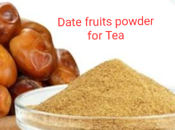 Date powder for tea is alternative to sugar
