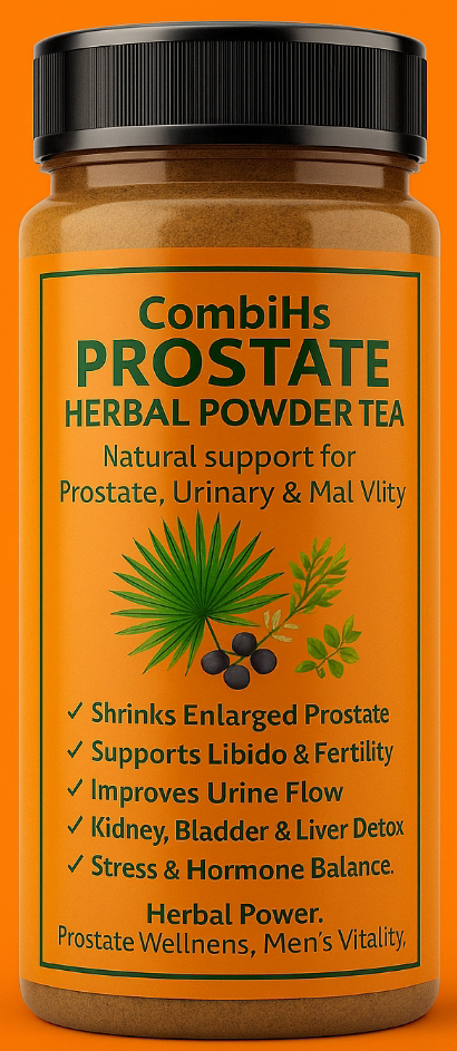 Prostate herbal powder tea